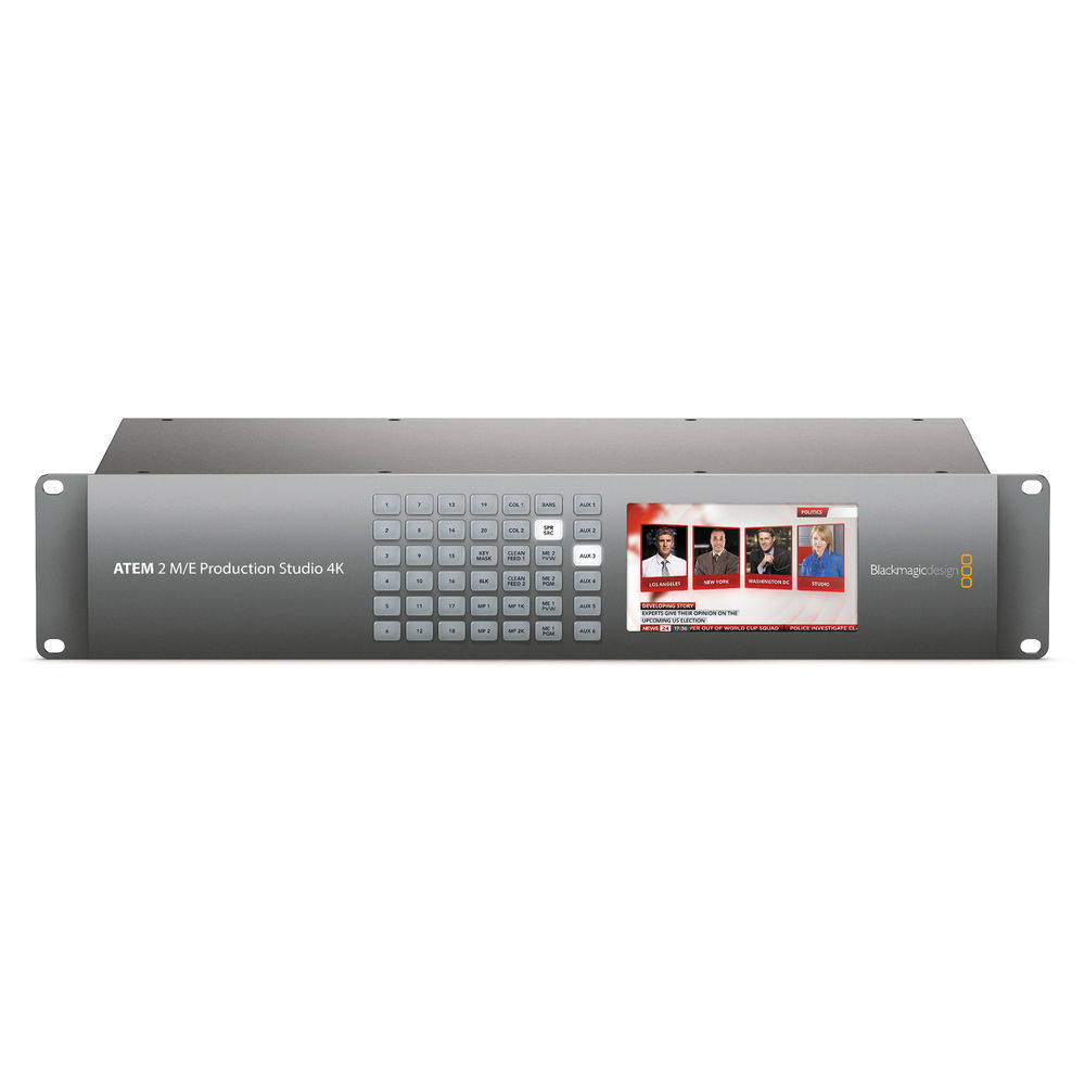 Blackmagic Design ATEM 2 M/E Production Studio 4K - technostore Blackmagic Design ATEM 2 M/E Production Studio 4K