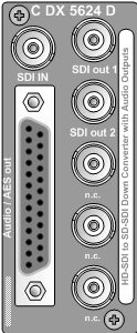 CDX 5624 HD Down Converter with Analog and Digital Outputs